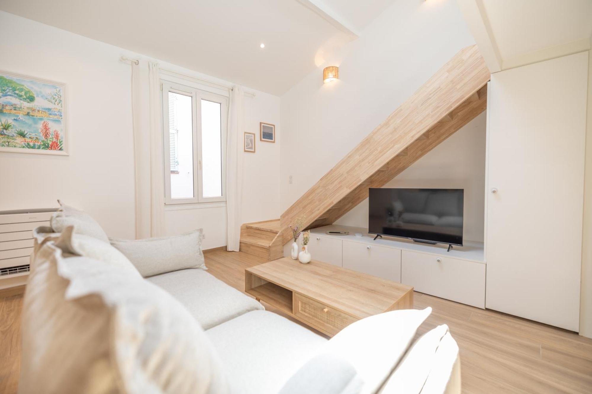 Les Palmiers Apartment Антиб Екстериор снимка